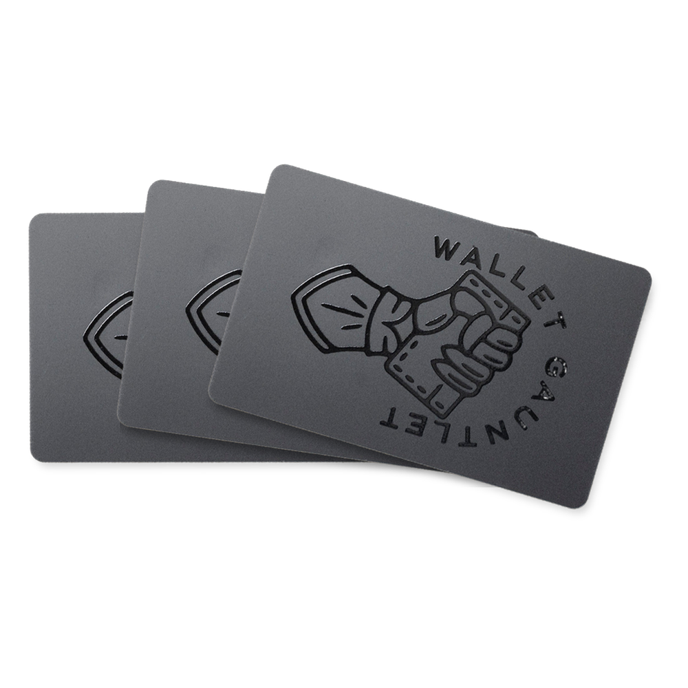 Wallet Gauntlet 3-pack