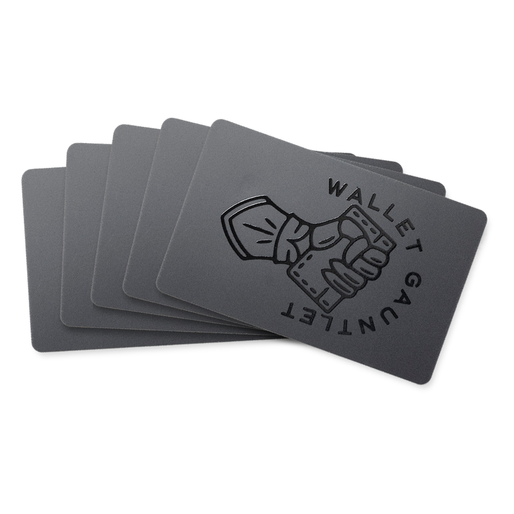 Wallet Gauntlet 5-pack